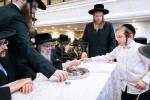 קבלת פנים פאר כ"ק אדמו"ר מסאטמאר שליט"א דורך די ילדי התלמוד תורה אין מאנטריאל