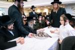 קבלת פנים פאר כ"ק אדמו"ר מסאטמאר שליט"א דורך די ילדי התלמוד תורה אין מאנטריאל