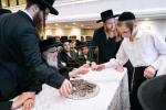 קבלת פנים פאר כ"ק אדמו"ר מסאטמאר שליט"א דורך די ילדי התלמוד תורה אין מאנטריאל