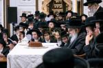 קבלת פנים פאר כ"ק אדמו"ר מסאטמאר שליט"א דורך די ילדי התלמוד תורה אין מאנטריאל