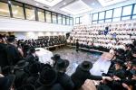 קבלת פנים פאר כ"ק אדמו"ר מסאטמאר שליט"א דורך די ילדי התלמוד תורה אין מאנטריאל