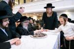 קבלת פנים פאר כ"ק אדמו"ר מסאטמאר שליט"א דורך די ילדי התלמוד תורה אין מאנטריאל