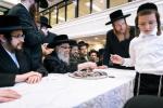 קבלת פנים פאר כ"ק אדמו"ר מסאטמאר שליט"א דורך די ילדי התלמוד תורה אין מאנטריאל