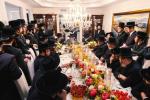 כ"ק אדמו"ר מסאטמאר שליט"א אין מאנטריאל ביי חתימות שטרות ביי הרבני הנכבד ר' ברוך אבערלענדער הי"ו