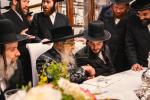 כ"ק אדמו"ר מסאטמאר שליט"א אין מאנטריאל ביי חתימות שטרות ביי הרבני הנכבד ר' ברוך אבערלענדער הי"ו