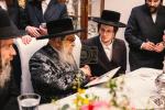 כ"ק אדמו"ר מסאטמאר שליט"א אין מאנטריאל ביי חתימות שטרות ביי הרבני הנכבד ר' ברוך אבערלענדער הי"ו