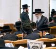 כ"ק אדמו"ר מסאטמאר שליט"א ביי תפלת שחרית און לערנען מיט די קינדער אין מאנטריאל