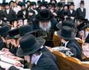 כ"ק אדמו"ר מסאטמאר שליט"א ביי תפלת שחרית און לערנען מיט די קינדער אין מאנטריאל