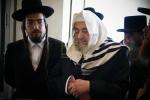 הרה"ק רבי יעקב מאיר שעכטער שליט"א ביי שמחת הברית לנכד הרבני הנגיד ר' שמאול הארוויץ הי"ו