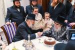 כ"ק אדמו"ר מסאטמאר שליט"א באזוכט ביי נדיבים בעם אין מאנטריאל