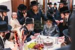 כ"ק אדמו"ר מסאטמאר שליט"א באזוכט ביי נדיבים בעם אין מאנטריאל