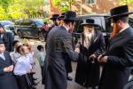 כ"ק אדמו"ר מסאטמאר שליט"א באזוכט ביי נדיבים בעם אין מאנטריאל