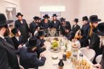 כ"ק אדמו"ר מסאטמאר שליט"א באזוכט ביי נדיבים בעם אין מאנטריאל