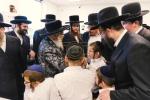 כ"ק אדמו"ר מסאטמאר שליט"א באזוכט ביי נדיבים בעם אין מאנטריאל