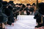 כ"ק אדמו"ר מסאטמאר שליט"א באזוכט ביי נדיבים בעם אין מאנטריאל