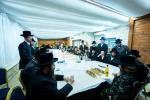 געהויבענע ביקור חיזוק דורך כ"ק אדמו"ר מקרעטשניף-כפר עטה שליט"א בקרב תלמידי שיעור ד' דשיכון סקווירא, וועלכע וויילן אין די טעג אויף א נסיעה אין ארה"ק 