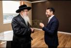 ביקור קודש ומסיבת לחיים של כ"ק אדמו"ר מ'טאהש שליט"א בהיכל הכולל דברי אש בהשתתפות פטרון הכולל הרבני הנגיד המפואר רודף צדקה וחסד מו"ה בערי ווייס הי"ו