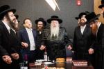 ביקור קודש ומסיבת לחיים של כ"ק אדמו"ר מ'טאהש שליט"א בהיכל הכולל דברי אש בהשתתפות פטרון הכולל הרבני הנגיד המפואר רודף צדקה וחסד מו"ה בערי ווייס הי"ו