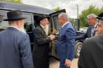 פראכטפולער אידישער צענטער פייערליך באנייט אין רוסלאנד'ס "אויטא-הויפטשטאט"