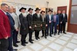 פראכטפולער אידישער צענטער פייערליך באנייט אין רוסלאנד'ס "אויטא-הויפטשטאט"