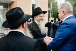 פראכטפולער אידישער צענטער פייערליך באנייט אין רוסלאנד'ס "אויטא-הויפטשטאט"