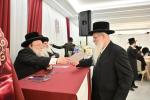 בחינות ביי גדולי הפוסקים און מעמד כבוד התורה במסגרת מפעל 'קנין הלכה' שע"י צדקת ארה"ק ד'באבוב -45