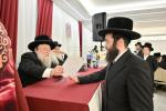 בחינות ביי גדולי הפוסקים און מעמד כבוד התורה במסגרת מפעל 'קנין הלכה' שע"י צדקת ארה"ק ד'באבוב -45