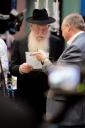 א היסטארישע מעמד הוקרה אין מאסקווע אפצומערקן אכציג יאר פון גבורה און שליחות 