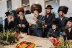 בילדער און ווידיאו: שמחת האירוסין פון נכד הרה"ק רבי יעקב מאיר שעכטער שליט"א 