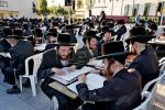 קידוש השם: עצרת 'זעקת התורה' מיטן באטייליגונג פון הונדערטער וויזניצע אינגעלייט לערנען קעגן איבער די אפיס פון די יועמשי"ת