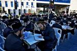 קידוש השם: עצרת 'זעקת התורה' מיטן באטייליגונג פון הונדערטער וויזניצע אינגעלייט לערנען קעגן איבער די אפיס פון די יועמשי"ת