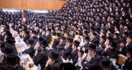  יארצייט פון הרה"ק מצאנז קלויזענבורג זי"ע ביי בנו מ"מ כ"ק אדמו"ר מצאנז קלויזענבורג שליט"א 