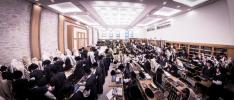  יארצייט פון הרה"ק מצאנז קלויזענבורג זי"ע ביי בנו מ"מ כ"ק אדמו"ר מצאנז קלויזענבורג שליט"א 
