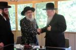 בילדער פון כ"ק אדמו"ר מסאטמאר שליט"א אין ניו העמפשיר 