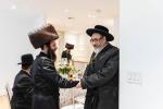 חגיגת הכנסת ספר תורה  להיכל ישיבת עסק התורה  ע"י הרבני הנגיד הרה"ח רבי יואל פליישמאן שליט"א פטרון הישיבה ונדבן הספר  בהשתתפות אדמור"י ורבני העיר שליט"א, מרביצי תורה ותלמידי הישיבה