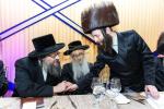 חגיגת הכנסת ספר תורה  להיכל ישיבת עסק התורה  ע"י הרבני הנגיד הרה"ח רבי יואל פליישמאן שליט"א פטרון הישיבה ונדבן הספר  בהשתתפות אדמור"י ורבני העיר שליט"א, מרביצי תורה ותלמידי הישיבה