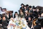 חגיגת הכנסת ספר תורה  להיכל ישיבת עסק התורה  ע"י הרבני הנגיד הרה"ח רבי יואל פליישמאן שליט"א פטרון הישיבה ונדבן הספר  בהשתתפות אדמור"י ורבני העיר שליט"א, מרביצי תורה ותלמידי הישיבה