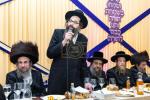 חגיגת הכנסת ספר תורה  להיכל ישיבת עסק התורה  ע"י הרבני הנגיד הרה"ח רבי יואל פליישמאן שליט"א פטרון הישיבה ונדבן הספר  בהשתתפות אדמור"י ורבני העיר שליט"א, מרביצי תורה ותלמידי הישיבה