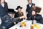 חגיגת הכנסת ספר תורה  להיכל ישיבת עסק התורה  ע"י הרבני הנגיד הרה"ח רבי יואל פליישמאן שליט"א פטרון הישיבה ונדבן הספר  בהשתתפות אדמור"י ורבני העיר שליט"א, מרביצי תורה ותלמידי הישיבה