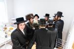 חגיגת הכנסת ספר תורה  להיכל ישיבת עסק התורה  ע"י הרבני הנגיד הרה"ח רבי יואל פליישמאן שליט"א פטרון הישיבה ונדבן הספר  בהשתתפות אדמור"י ורבני העיר שליט"א, מרביצי תורה ותלמידי הישיבה