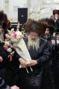 חגיגת הכנסת ספר תורה  להיכל ישיבת עסק התורה  ע"י הרבני הנגיד הרה"ח רבי יואל פליישמאן שליט"א פטרון הישיבה ונדבן הספר  בהשתתפות אדמור"י ורבני העיר שליט"א, מרביצי תורה ותלמידי הישיבה