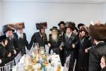 חגיגת הכנסת ספר תורה  להיכל ישיבת עסק התורה  ע"י הרבני הנגיד הרה"ח רבי יואל פליישמאן שליט"א פטרון הישיבה ונדבן הספר  בהשתתפות אדמור"י ורבני העיר שליט"א, מרביצי תורה ותלמידי הישיבה