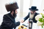 חגיגת הכנסת ספר תורה  להיכל ישיבת עסק התורה  ע"י הרבני הנגיד הרה"ח רבי יואל פליישמאן שליט"א פטרון הישיבה ונדבן הספר  בהשתתפות אדמור"י ורבני העיר שליט"א, מרביצי תורה ותלמידי הישיבה
