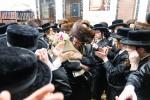 חגיגת הכנסת ספר תורה  להיכל ישיבת עסק התורה  ע"י הרבני הנגיד הרה"ח רבי יואל פליישמאן שליט"א פטרון הישיבה ונדבן הספר  בהשתתפות אדמור"י ורבני העיר שליט"א, מרביצי תורה ותלמידי הישיבה