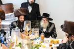 חגיגת הכנסת ספר תורה  להיכל ישיבת עסק התורה  ע"י הרבני הנגיד הרה"ח רבי יואל פליישמאן שליט"א פטרון הישיבה ונדבן הספר  בהשתתפות אדמור"י ורבני העיר שליט"א, מרביצי תורה ותלמידי הישיבה