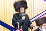 חגיגת הכנסת ספר תורה  להיכל ישיבת עסק התורה  ע"י הרבני הנגיד הרה"ח רבי יואל פליישמאן שליט"א פטרון הישיבה ונדבן הספר  בהשתתפות אדמור"י ורבני העיר שליט"א, מרביצי תורה ותלמידי הישיבה