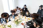 חגיגת הכנסת ספר תורה  להיכל ישיבת עסק התורה  ע"י הרבני הנגיד הרה"ח רבי יואל פליישמאן שליט"א פטרון הישיבה ונדבן הספר  בהשתתפות אדמור"י ורבני העיר שליט"א, מרביצי תורה ותלמידי הישיבה