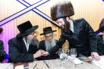 חגיגת הכנסת ספר תורה  להיכל ישיבת עסק התורה  ע"י הרבני הנגיד הרה"ח רבי יואל פליישמאן שליט"א פטרון הישיבה ונדבן הספר  בהשתתפות אדמור"י ורבני העיר שליט"א, מרביצי תורה ותלמידי הישיבה