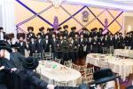 חגיגת הכנסת ספר תורה  להיכל ישיבת עסק התורה  ע"י הרבני הנגיד הרה"ח רבי יואל פליישמאן שליט"א פטרון הישיבה ונדבן הספר  בהשתתפות אדמור"י ורבני העיר שליט"א, מרביצי תורה ותלמידי הישיבה