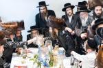 חגיגת הכנסת ספר תורה  להיכל ישיבת עסק התורה  ע"י הרבני הנגיד הרה"ח רבי יואל פליישמאן שליט"א פטרון הישיבה ונדבן הספר  בהשתתפות אדמור"י ורבני העיר שליט"א, מרביצי תורה ותלמידי הישיבה